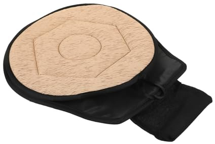 STOBOK Drehbares Vier Jahreszeiten Autositzkissen aus Atmungsaktivem Air Mesh Beige Portabel und Staubschutz für Auto und Büro Geeignet für Senioren und Kinder