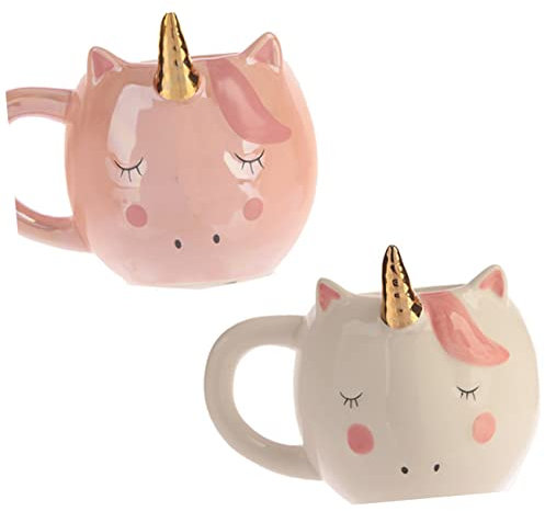 PRETYZOOM Unicorn Mug Ceramic Water Cup Tea Mug Ceramic Storage Cup Adorable for Friends and Family