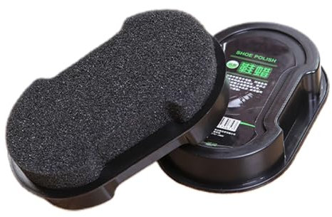 Leder Schuhcreme - Braun Schuhcreme | Stiefelpolitur | Schuhcreme Braun | Stiefelpolitur mit doppelseitigem Schwammdesign | 30 ml sanfte multifunktionale Lederpolitur | Stiefelglanz für Damen und