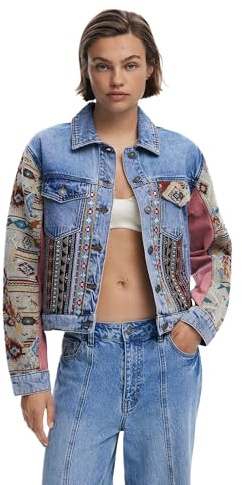 Desigual CHAQ_BOHO, 5053 DENIM MEDIUM WASH, L