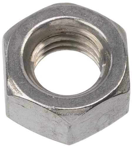AERZETIX - Satz mit 10 Sechskantmuttern M12x1.75mm mit metrischem Sechskant Gewinde - aus Edelstahl - Farbe Silber - Mechanische Baugruppen Elektronik DIY Projekte