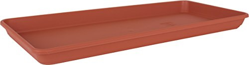 VENEZIA RECHTECKIGE UNTERTASSE TERRAKOTTA, XL 100 cm, Terracotta