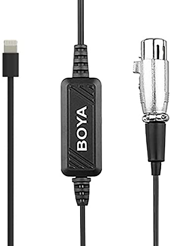 Boya by-BCA7 XLR Mikrofon iPhone BağlantĆ Kablosu