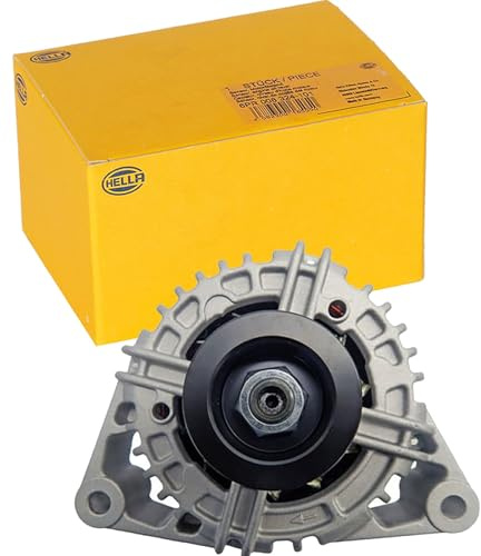 HELLA 8EL 011 712-831 Generator/Lichtmaschine - 14V - 120A | Kompatibel mit: OPEL ASTRA H, ASTRA H Caravan, ASTRA H GTC, COMBO Kasten/Großraumlimousine, COMBO Tour, CORSA C