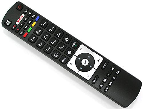 Dakana Fernbedienung für Telefunken Smart TV RC5118 RC5118F Netflix & YouTube