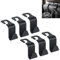 URAQT Auto Hooks, 6 Pack Car Storage Hooks Back Seat Headrest Hanger, Universal Car Handbag Hooks, Multifunctional Heavy Duty Storage Hooks for Auto Backseat