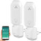 7links Mini WLAN-Repeater: 2er-Set WLAN-Repeater mit ausrichtbarer Antenne, App, 300 Mbit/s (Wireless Repeater, WPS Repeater)