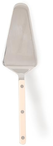 SABRE PARIS - Bistrot Cake Server - Cake Cutter Slicer - Pie Server - Premium Stainless Steel - Shiny Ivory