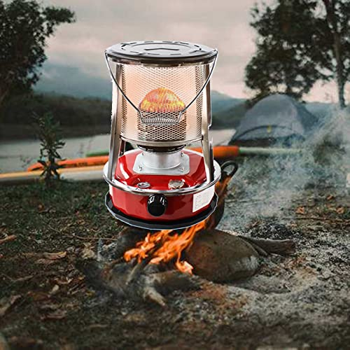 WJ Estufa De Aceite For Calentador Móvil De Interior, Calefacción De Aceite Portátil No Eléctrica, Camping Y Cocina Al Aire Libre