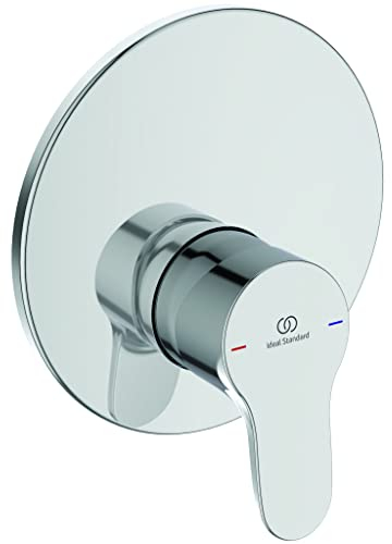 Ideal Standard - Cerabase, Miscelatore monocomando per vasca o doccia ad incasso, Una via, Kit completo di corpo incasso, Cromato