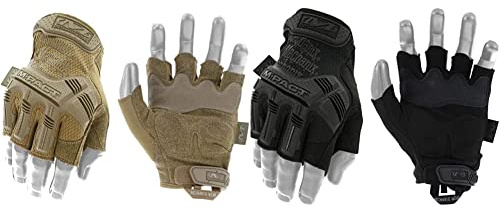 Mechanix Wear M-Pact® Coyote Fingerlose Einsatzhandschuhe, XL EU & Herren Wear M-Pact® Covert Vingerloze handschoenen Fingerlose Einsatzhandschuhe, Covert, XL EU