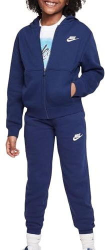 NIKE K Nsw Club Flc Fz Tracksuit Tuta sportiva Unisex - Bambini e ragazzi