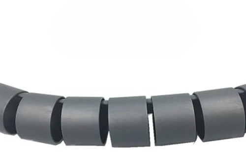 1/3/5/10 Meter 8/12/16/22/28/32/42 mm Leitung, flexible Spirale, Kabel-Organizer, Aufbewahrung, Rohr, Kabelschutz, Management, Kabel, PE-Rohr, Grau, 25 mm, 10 Meter