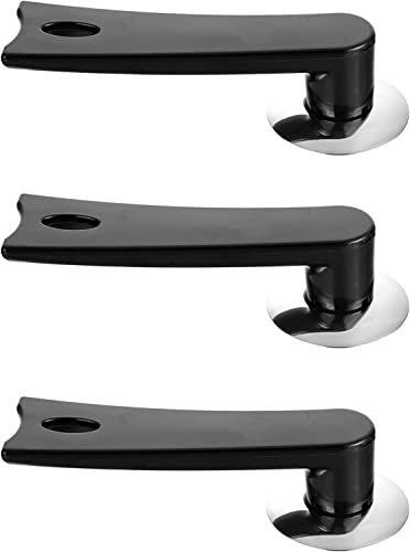 Remplacement des boutons de cuisinière, couvercle de casserole, 3 pièces couvercles de casserole universels en acier inoxydable boutons de remplacement poignées de couvercle de casserole