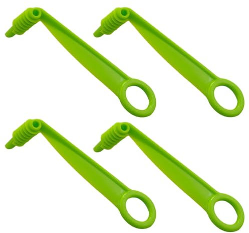 COACOM 4 Cortador De Espiral Verde, Cortador Rotativo De Verduras Simple Y Creativo, Multifuncional, Herramientas De Cocina Reutilizables.