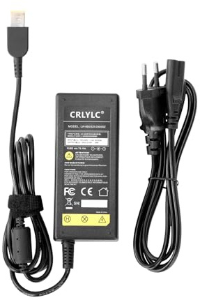 CRLYLC 65W 20V 3,25A Le novo Ladekabel Laptop Netzteil für Le novo ThinkPad T440 T440S T450 T460 T470 X240 X250 X270 E540 E550 E570 G50 Z50 G70 Ideapad Flex 2 3 Yoga 2 ADLX65NCC3A Notebook Ladegerät
