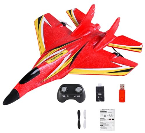 Remote Control Plan, Remote Control Plane | RC LED - RC Plane Pack, 2.4GHz Waterproof Steering Wheel Toy With Double Motor Motor, Early Children's Learning Plane Toy For Children And Beginning