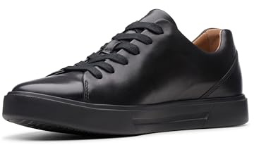 Clarks Un Costa Lace, Scarpe da Ginnastica Basse Uomo, Black, 44.5 EU