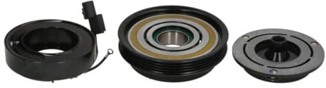 THERMOTEC KTT040087 Magnetkupplung Klimakompressor Kompatibel mit HYUNDAI TUCSON JM