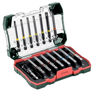 Metabo Bit-Box SP – 626718000 – Mit langen Bits für präzise Schraubarbeiten – 15-teilig