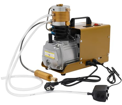 PCP Kompressor 300Bar Elektrische Hochdruck Luftkompressor Pumpe 220V | 0-6.8L Kapazität