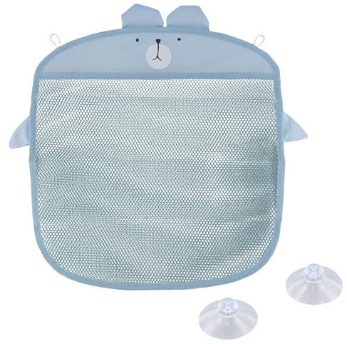 Litinliv Bath Rete Giocattolo, Rete per Giochi da Bagno per Bambini Giocattolo per Vasca, Organizzatore per Giocattoli per Vasca da Bagno e Doccia, Sacca a Rete Portaoggetti da Appendere