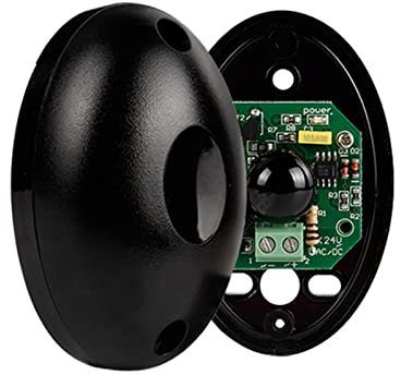 Sensore a Infrarossi Barriera Leggera, Sensore di Celle Fotografiche a Infrarossi DC 12/24 V Sensori di Sicurezza Universali per Cancelli Automatici e Porte del Garage