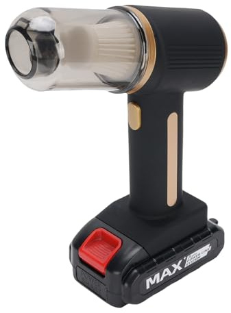 Focket Aspirateur à Main pour Voiture, Puissance élevée 60 W, Aspiration Puissante 10 000 Pa, Portable, sans Fil, Batterie Longue Durée, Dépoussiéreur électrique Réglable à Air