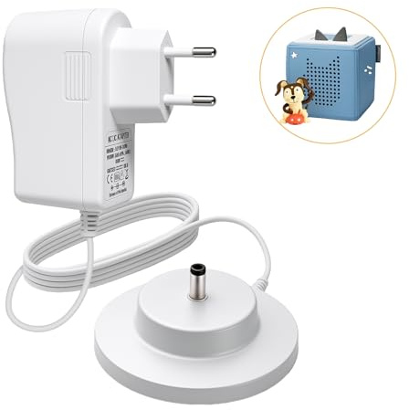 9V Ladestation für Toniebox – Kompatibel mit Toniebox Audioplayer, Ersatz für Original Toniebox Ladekabel, Schnellladung, 1,8m Kabel, USB-C Adapter, Sicherer Schutz für Ihre Toniebox