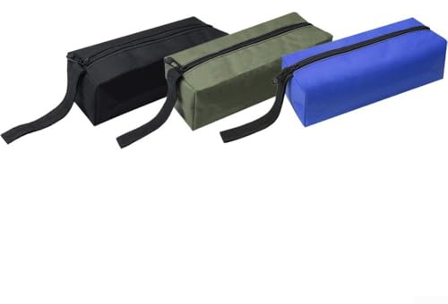 3pcs Waterproof Gadget Bag Set for Home Garden Storage Pouch Fabric Gadget 600d Oxford with Portable Hand Strap Large Capacity Organizer
