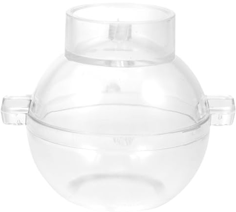 WRITWAA Stampo per Candele Forma di Sfera Rotonda Stampo in Plastica per Sapone e Cera Fai da Te per Decorazioni per Feste e Casa