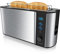 Arendo - Automatik Toaster Langschlitz - mit Defrost Funktion - warmhaltende Doppelwandkonstruktion - Automatische Brotzentrierung - Aufsatz - herausziehbare Schublade - GS-Zertifiziert