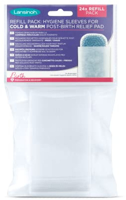 Lansinoh Fundas Desechables Para La Compresa Frío Calor Dolor Posparto, color Blanco