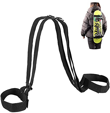 Skateboard Schultertragegurt Longboard Tasche Verstellbarer Snowboard Skateboard Rucksackgurt Reiseträger Universal 82-145cm