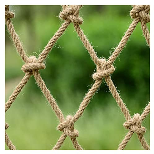HAPPLiGNLY Children Protection Safety Fence Climbing Woven Rope Truck Cargo Trailer Netting Playground Decorative Fences Garden Netting rope netting (Size : 1x1M(3x3FT))