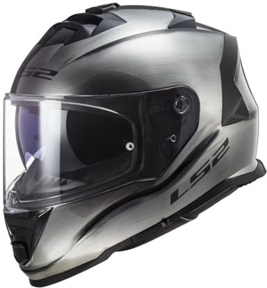 LS2, Integraler Motorradhelm STORM II Jeans Titanium, L