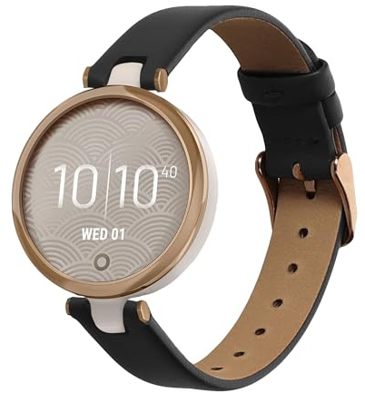 kwmobile Echtleder Uhrenarmband für Garmin Lily Sport Armband - Ersatzarmband für Fitnesstracker - Wechselarmband Smartwatch