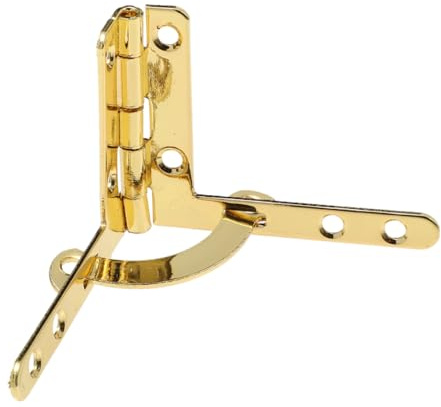 Veemoon 10 Stück Holzkiste Scharniere, Scharniere Klappbar Versteckte Scharnier für Schränke Möbel DIY Schmuckschatulle Holzkiste