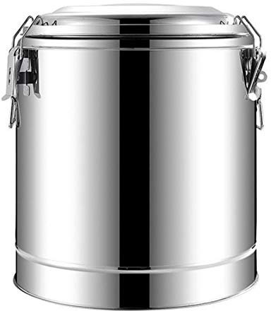 Catering-Urnen aus Edelstahl, Warmwasserboiler und -Spender, ideal für Heimbrauen im gewerblichen oder Bürogebrauch, Silber, 10 l (Silber 30 l)
