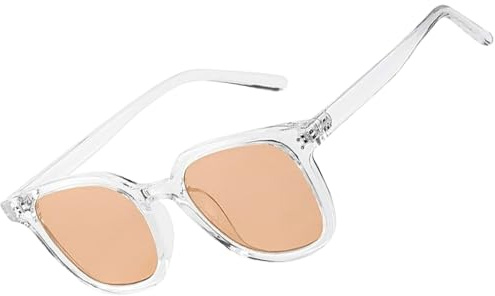 Genkigold Gafas Bloqueadoras de Luz Azul Ultraligeras:Lentes Naranjas Efecto 20x,para Computadora,Juegos,Mujeres y Hombres,Mejoran Sueño Naturalmente,Alivian Fatiga Ocular,con Estuche,Regalo Saludable