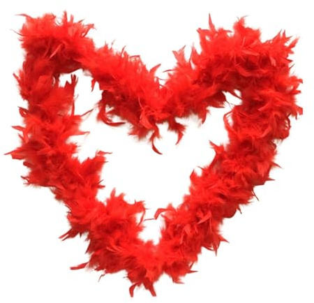 Federboa – farbige Feder-Flapper, Frauen-Kostüm-Boas, bunte Federboas, 7 Farben, Kleiderboas für Party, Hochzeit, Halloween-Kostüm, Baum, Dekoration, Partygeschenk, Karneval