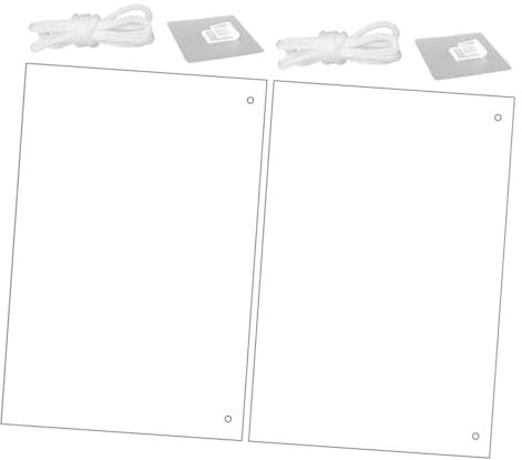 Lurrose 2stücke Tragbare Dry Erase Bulletin Boards Aus Klarem Acryl Für Büro Und Zuhause Schnelle Reinigung Langlebig Vielseitig Nutzbar Für Notizen To-do-listen Und Organisationshilfe