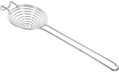 Eiertrenner aus Edelstahl 304 für Eigelbfilter Beim Kochen | Glatte Oberfläche, Feine Verarbeitung, Spart, Verformt Sich nicht Leicht, Silber