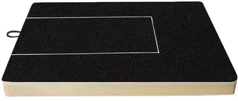 Générique Planche À Gratter pour Chien, Tapis Griffoir À Ongles, Planche Lime Ongle Chien Griffoir en Bois avec Papier De Verre, Lime Griffes Coulissante pour Toutes Les Races