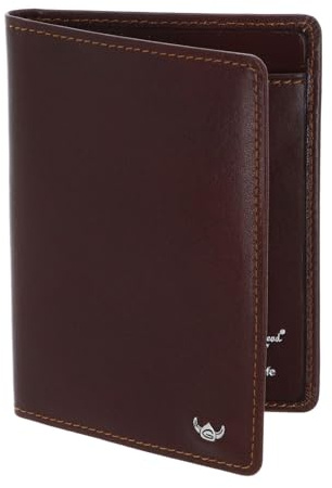 Golden Head Cuir étui pour Carte d'identité Colorado RFID Protect Ausweisetui 4480 Tabacco Brun
