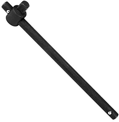 Fafeicy T-Handle Wrench Sliding T-Handle Socket Wrench Breaker Bar Heavy Duty Steel 3/4 Inch Compact Size High Torsion Force for Vehicle Maintenance and Repair