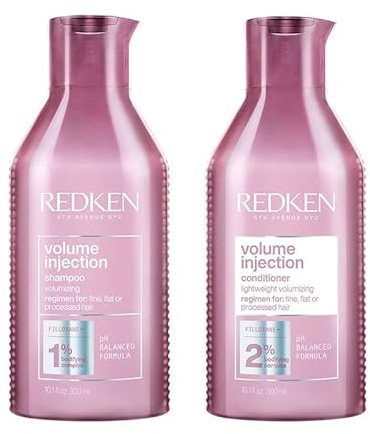 Redken Volume Injection Shampoo 300ml Conditioner 300ml