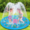 Lubibi Splash Pad Tapete de Juegos de Agua 170cm Almohadilla de Aspersor, Juguete de Salpicaduras para Aire Libre Fiesta Jardin Playa para Verano Familar Mascotas Actividades, para Niños unisex.