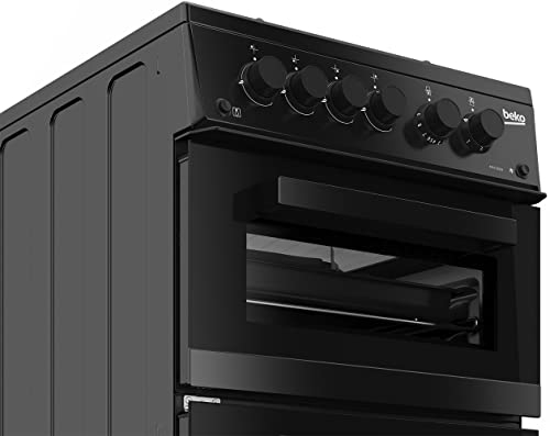 Beko KDVG593K 50cm Gas Cooker with Gas Grill - Black