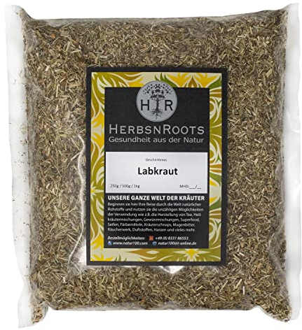 Echtes Labkraut 500g • Kräutertee Leber • Erste Wahl • hoher Wirkstoffanteil • ähnlich Schwedenkräuter • HerbsnRoots